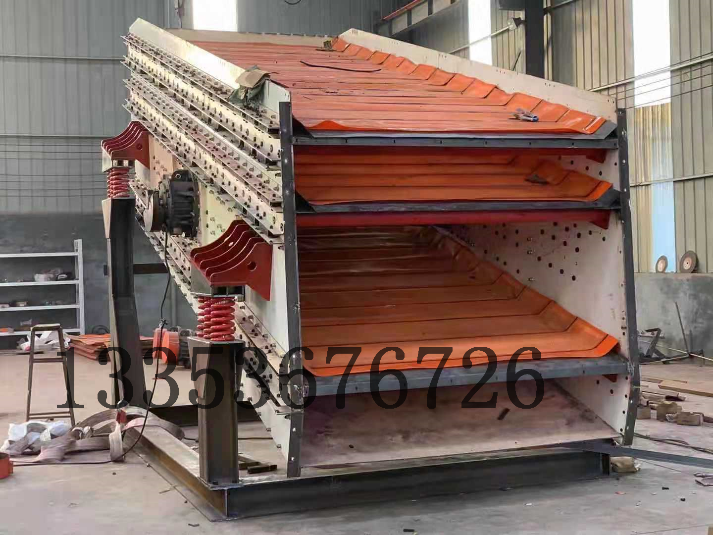 石粉專(zhuān)用防堵弛張篩分機(jī)